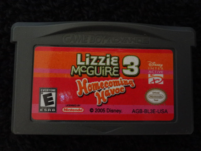 Lizzie McGuire 3 Homecoming Havoc Nintendo Entertainment System