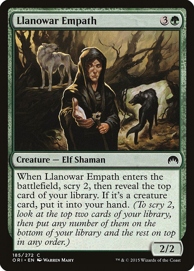 Llanowar Empath - Magic The Gathering - Magic Origins
