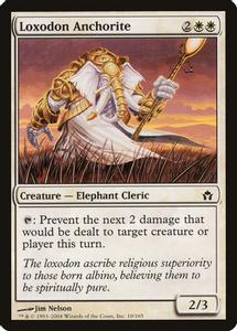 Loxodon Anchorite - Magic The Gathering - Fifth Dawn