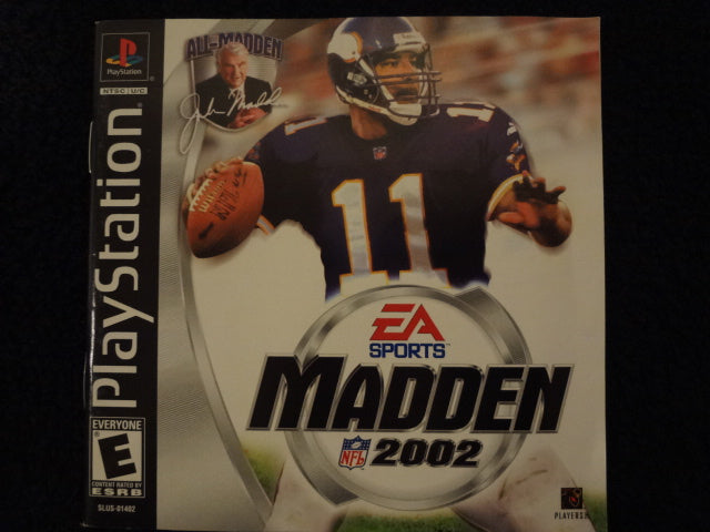 Madden 2002 Sony PlayStation