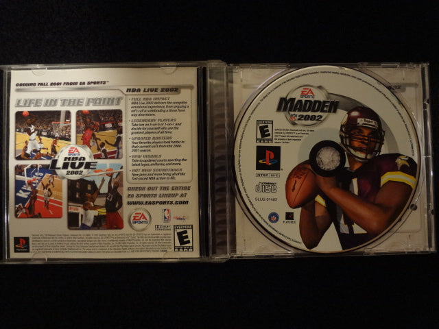 Madden 2002 Sony PlayStation