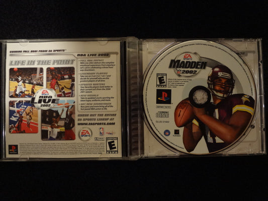 Madden 2002 Sony PlayStation