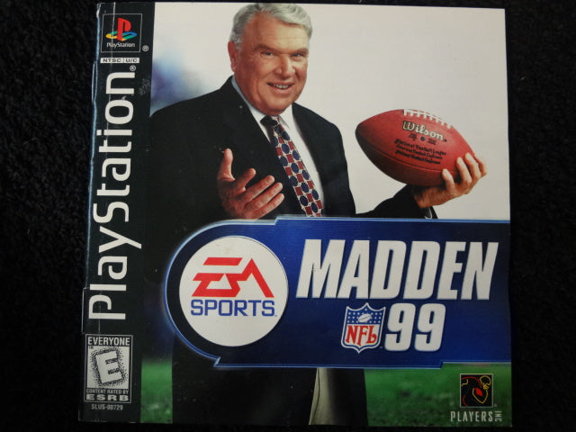 Madden '99 Sony PlayStation