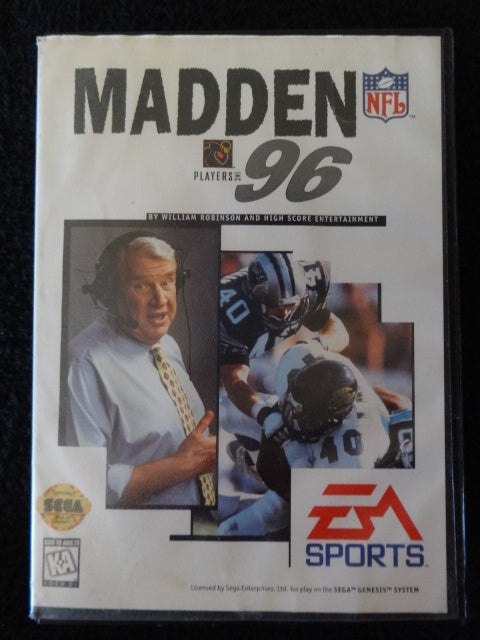 Madden 96 Sega Genesis