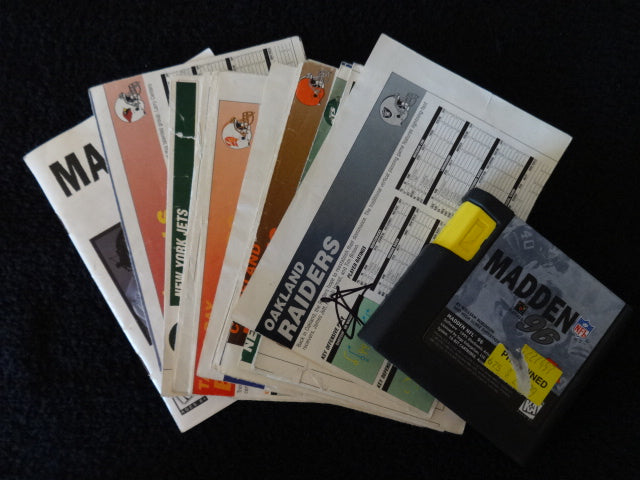 Madden 96 Sega Genesis