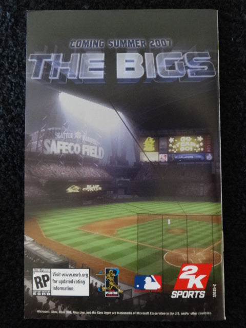 Major League Baseball 2K7 Microsoft Xbox 360