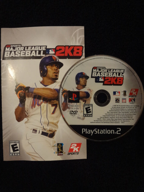 Major League Baseball 2K8 Sony PlayStation 2