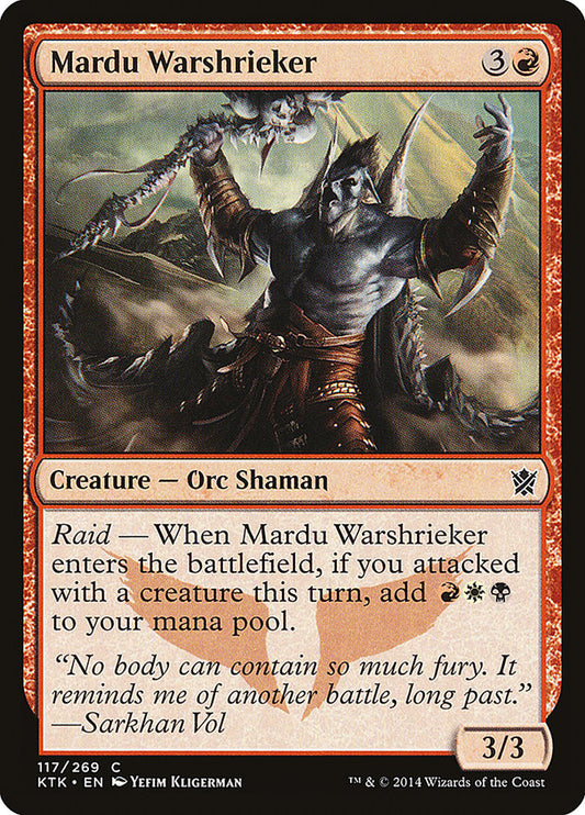 Mardu Warshrieker - Magic The Gathering - Khans of Tarkir