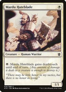 Mardu Hateblade - Magic The Gathering - Khans of Tarkir