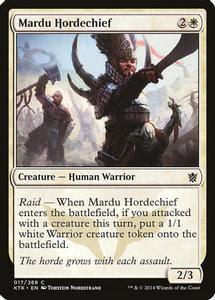 Mardu Hordechief - Magic The Gathering - Khans of Tarkir