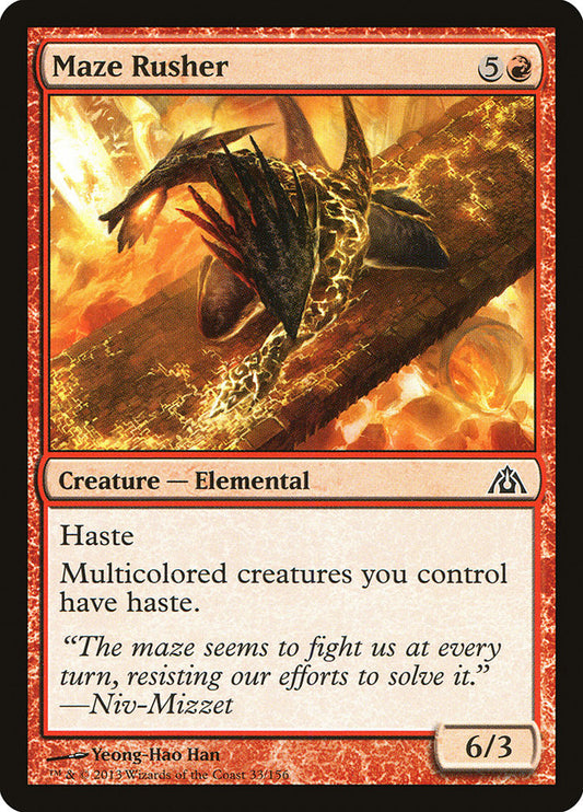 Maze Rusher - Magic The Gathering - Dragons Maze