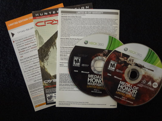Medal Of Honor Warfighter Limited Edition Microsoft Xbox 360