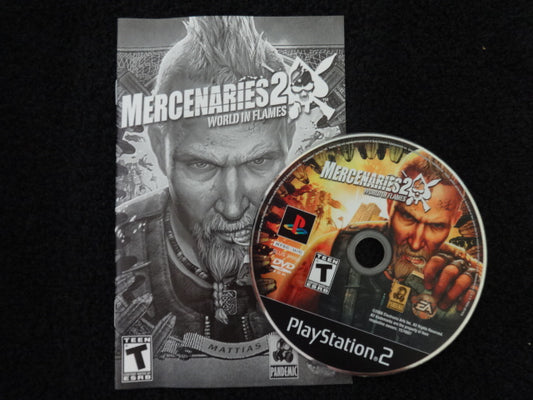 Mercenaries 2 World In Flames Sony PlayStation 2