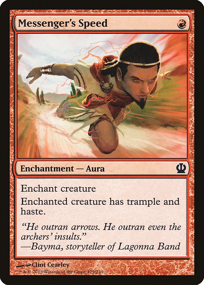 Messengers Speed Magic The Gathering Theros