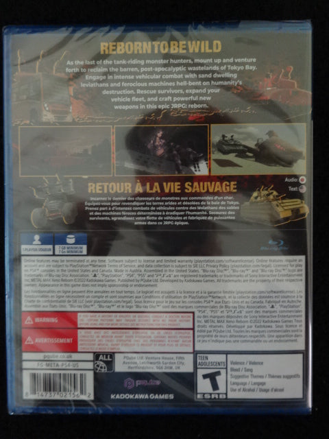 Metal Max Xeno Sony PlayStation 4
