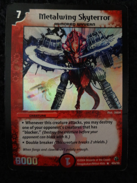 Metalwing Skyterror Dual Master Trading Card