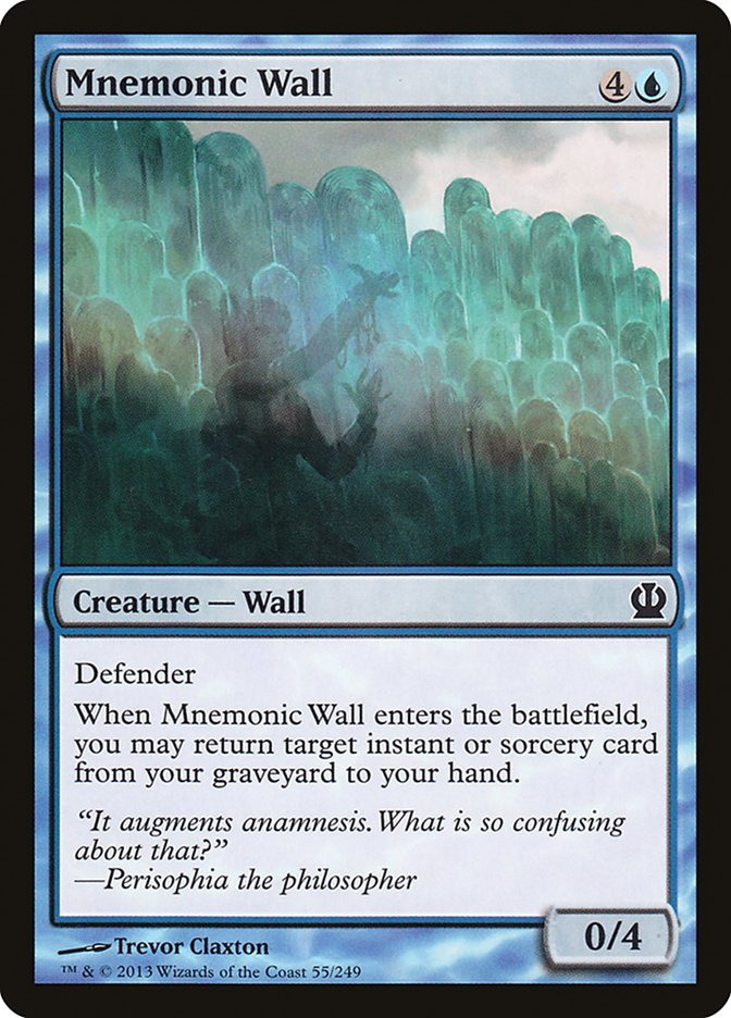 Mnemonic Wall - Magic The Gathering - Theros
