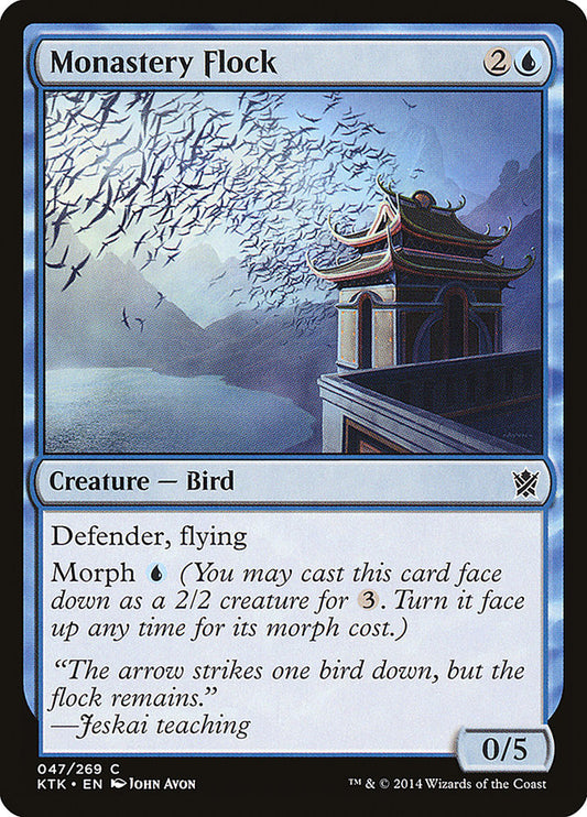 Monastery Flock - Magic The Gathering - Khans of Tarkir
