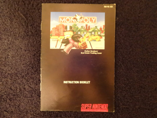 Monopoly Super Nintendo