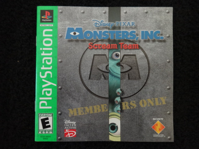 Monsters Inc. Dream Team Sony PlayStation