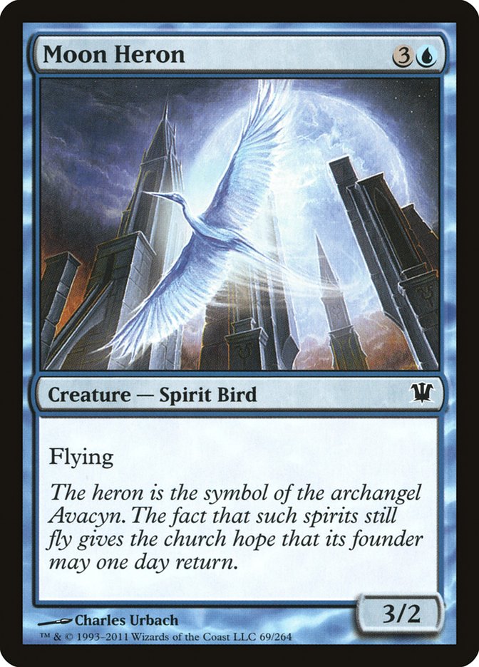 Moon Heron Magic The Gathering Innistrad