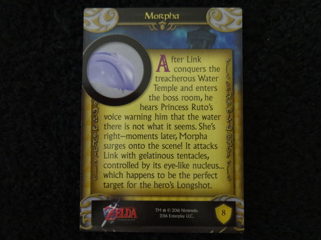 Morpha Enterplay 2016 Legend Of Zelda Collectable Trading Card Number 8
