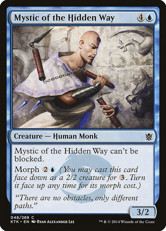 Mystic of the Hidden Way - Magic The Gathering - Khans of Tarkir