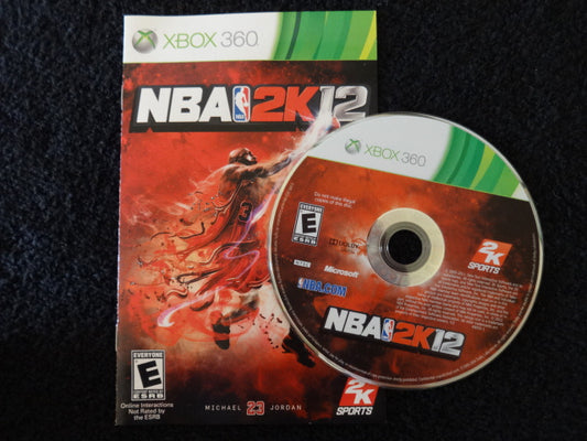 NBA 2K12 Microsoft Xbox 360