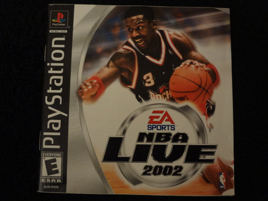 NBA Live 2002 Sony PlayStation