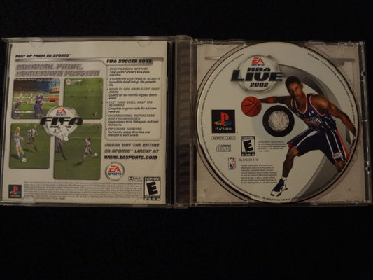 NBA Live 2002 Sony PlayStation