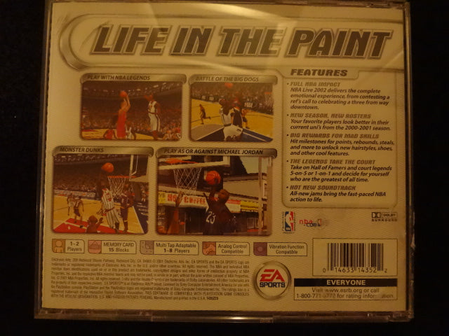 NBA Live 2002 Sony PlayStation