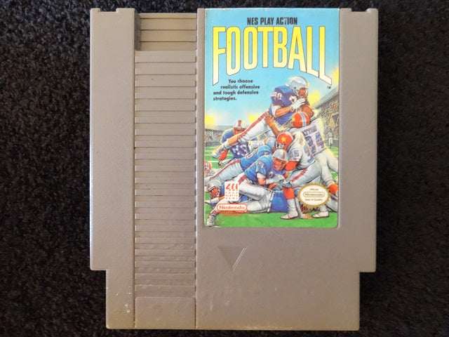 NES Play Action Football Nintendo Entertainment System