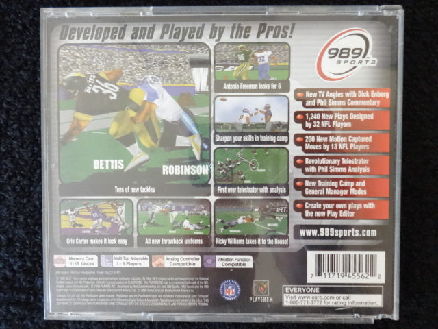 NFL GameDay 2000 Sony PlayStation