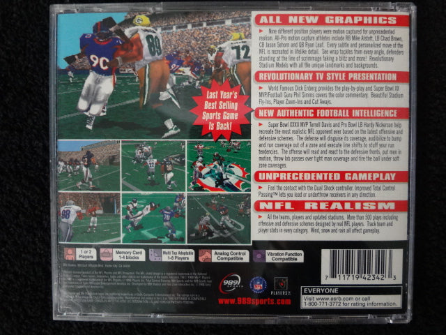 NFL Game Day '99 Sony PlayStation
