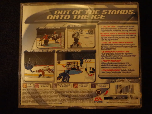 NHL 2001 Sony PlayStation