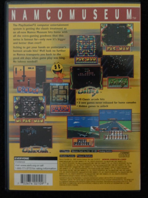 Namco Museum Sony PlayStation 2