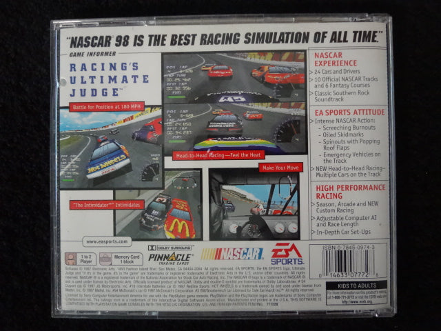 Nascar '98 Sony PlayStation