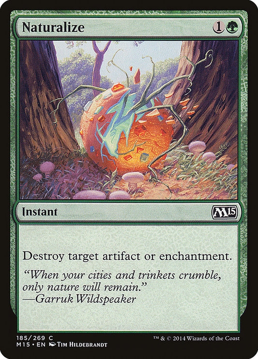 Naturalize 2 - Magic The Gathering - Magic 2015 M15