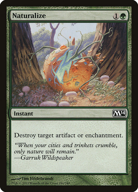 Naturalize - Magic The Gathering - Magic 2014 M14