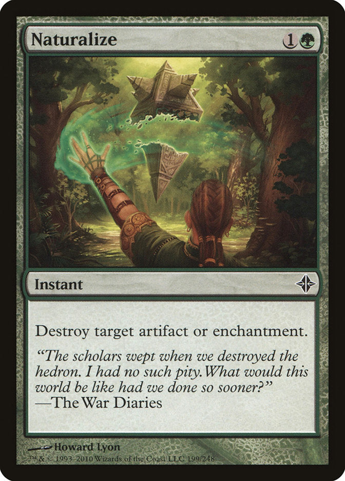 Naturalize Magic The Gathering Rise of the Eldrazi