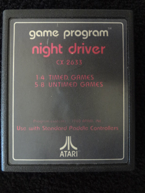 Night Driver Atari 2600