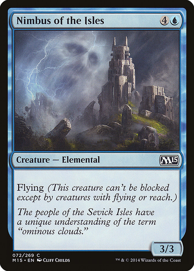 Nimbus of the Isles Magic The Gathering Magic 2015 M15