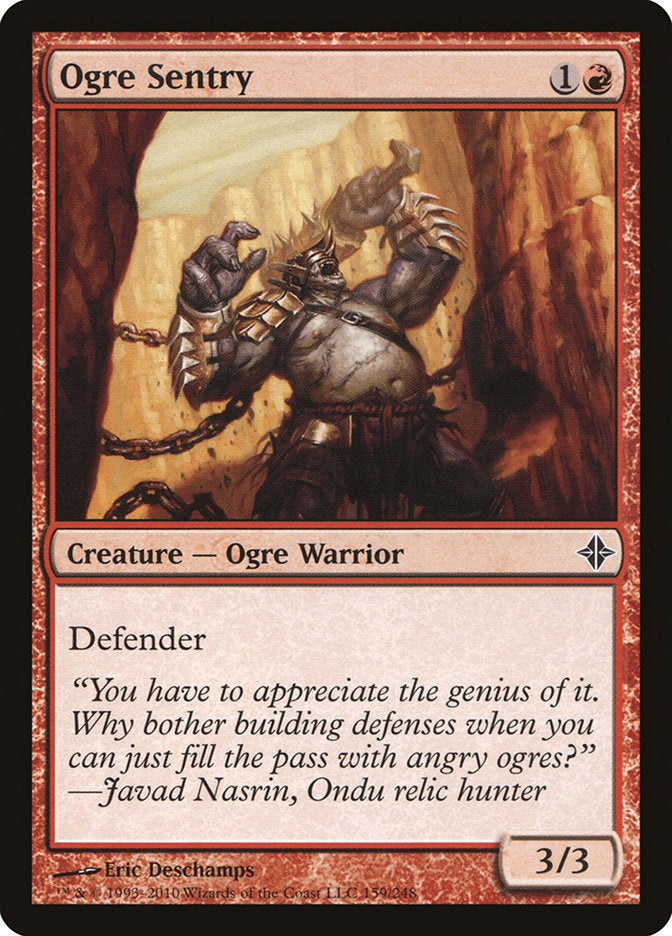 Ogre Sentry Magic The Gathering Rise of the Eldrazi