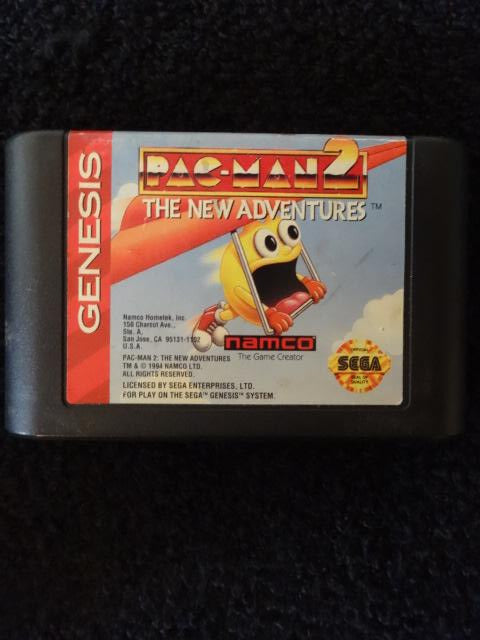Pac-Man 2 The New Adventure Sega Genesis
