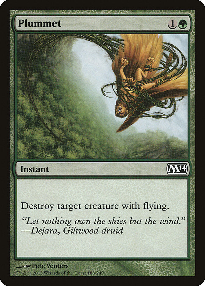 Plummet - Magic The Gathering - Magic 2014 M14