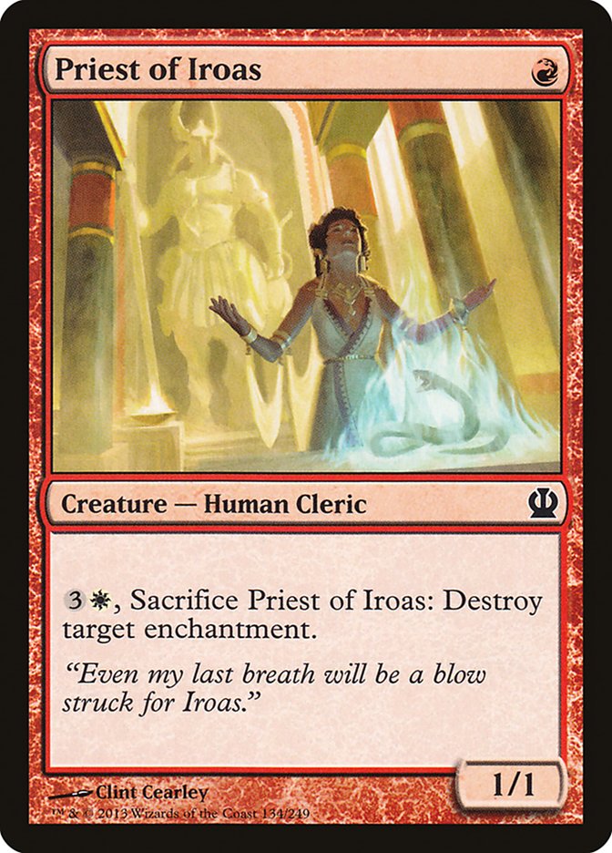Priest of Iroas - Magic The Gathering - Theros