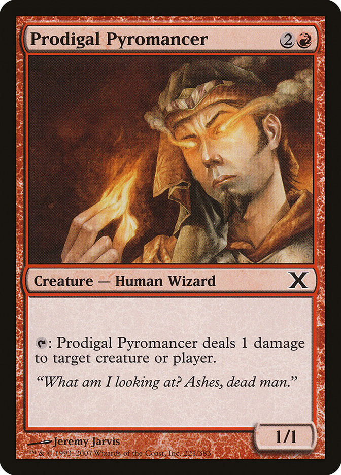 Prodigal Pyromancer - Magic The Gathering - 10th Edition