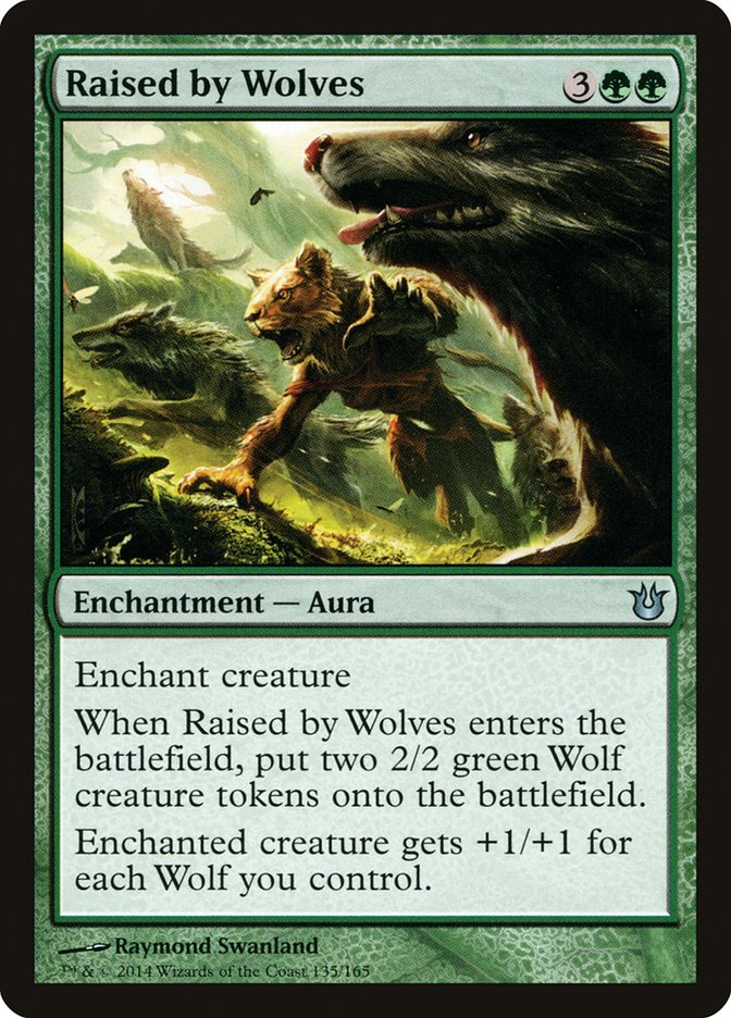 Raised by Wolves - Magic The Gathering - Born of the Gods
