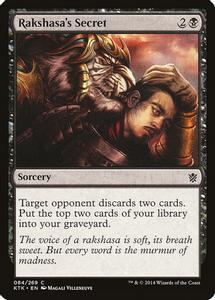 Rakshasas Secret - Magic The Gathering - Khans of Tarkir