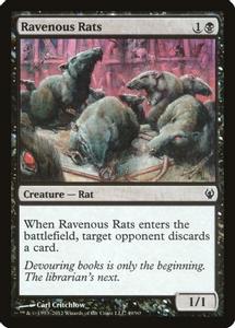 Ravenous Rats - Magic The Gathering - Duel Decks Izzet vs. Golgari